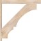 Ekena Millwork Balboa Block Smooth Outlooker, Douglas Fir, 5 1/2"W x 42"D x 42"H OUT06X42X42BOA05SDF - alternate 2